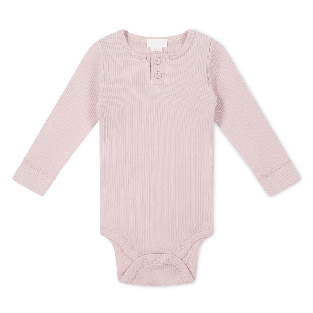 Jamie Kay Organic Cotton Modal Long Sleeve Bodysuit